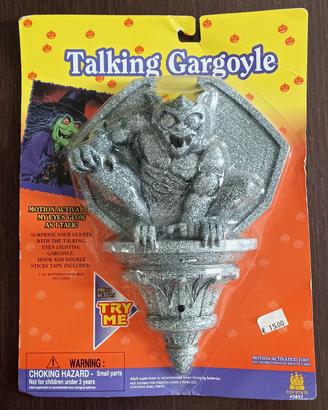 Gargoyle in plastica Nuovo con luci