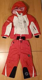 Completo da neve bambina 2/3 anni