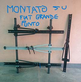 Portabici per tetto auto