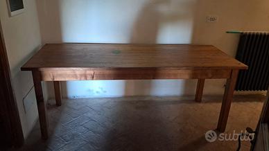 TAVOLO ARTIGIANALE DI LEGNO