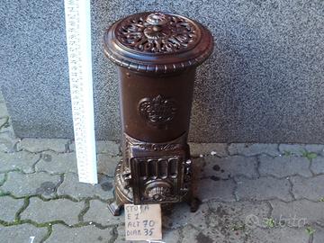 stufa in ghisa di epoca antica