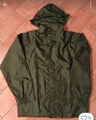 SPALDING GIACCA IMPERMEABILE KWAY TAGLIA XL