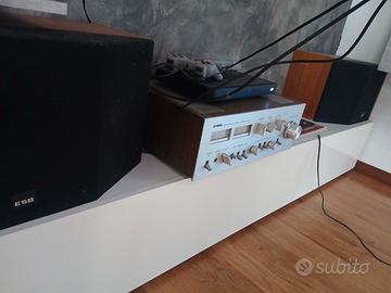 Diffusori esb + amplificatore yamaha