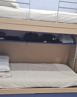 Letto a castello Zalf con cassetti