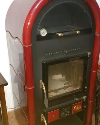 stufa a legna con forno 