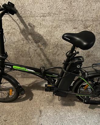 E-bike elettrica pieghevole Fold green 21