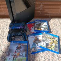 PlayStation 4 + 2 controller e giochi