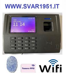 Marcatempo rilevazione presenze WI-FI