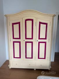 Armadio 3 ante in legno