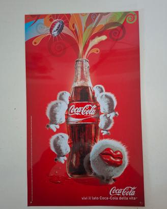Poster pubblicitario COCA-COLA