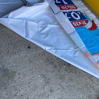 Telo teloni pvc usati per giardino ecc