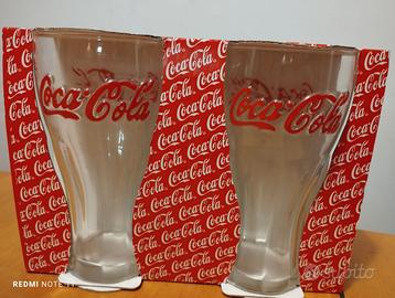 Set 2 bicchieri NUOVi Vintage Coca Cola