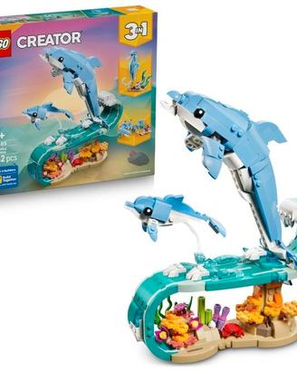LEGO Creator 3 in 1 Animali Marini: Meravigliosi D