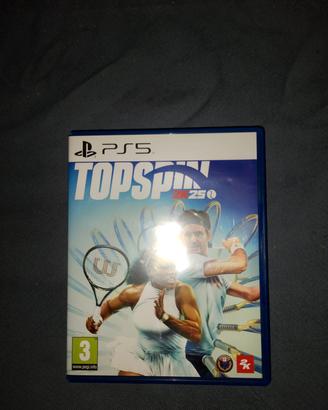 chiudendo top tennis 2025 per ps5
