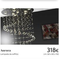 Lampadario aurora NUOVO