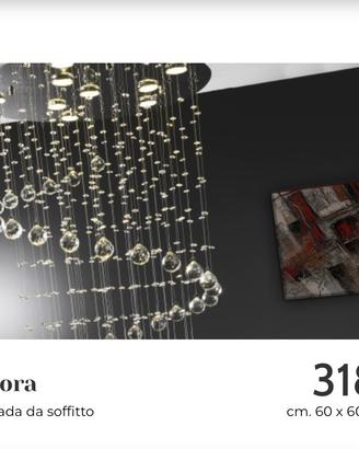 Lampadario aurora NUOVO