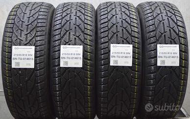 4 Pneumatici 215/55 R18 Kormoran Snow