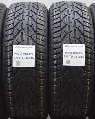 4 Pneumatici 215/55 R18 Kormoran Snow