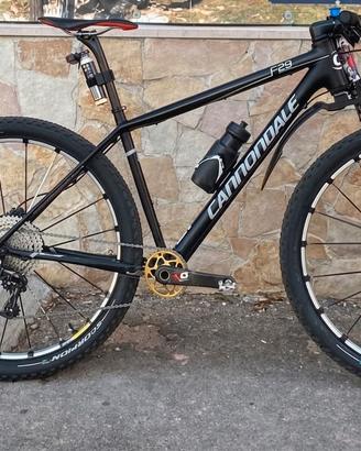 MTB cannondale carbon  f29 taglia L 
