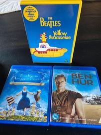 Beatles - Julie Andrews - Charlton Heston blu ray