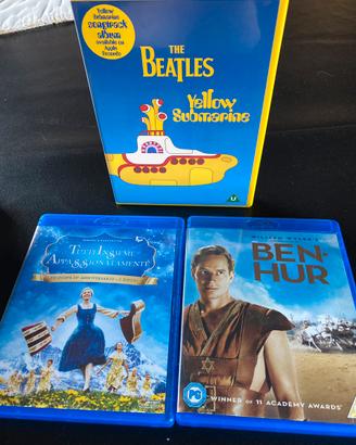 Beatles - Julie Andrews - Charlton Heston blu ray