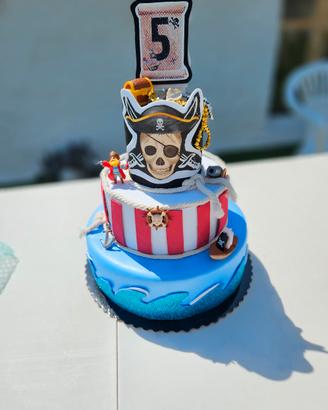 Torta scenografica pirati