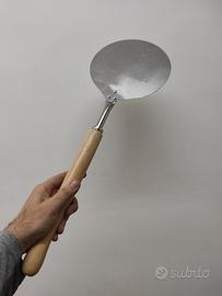 palino 20 alluminio manico corto legno girapizza