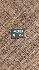 micro sd 8 GB TDK 