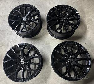 Kit 4 Cerchi in lega BLACK EDITION nuovi/originali