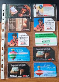 Lotto schede telefoniche Telecom SIP anni 90