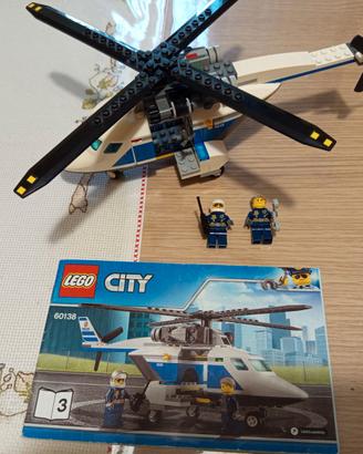 lego polizia 60138 e treno