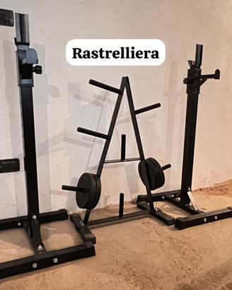 Manubri e dischi palestra