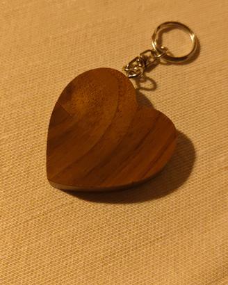 Chiavette USB portachiavi legno 4Gb