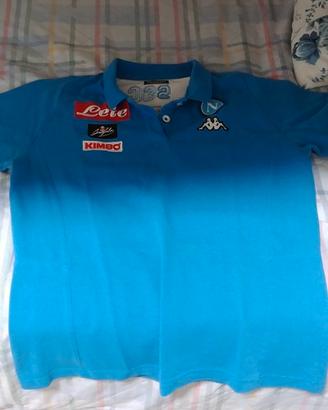 Polo azzurra donna ssc napoli 2016/2017 - taglia X