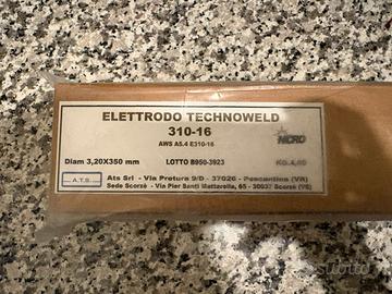 elettrodi per saldatura acciaio inox  technoweld 
