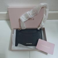 Coccinelle pochette bustina in pelle con tracolla 