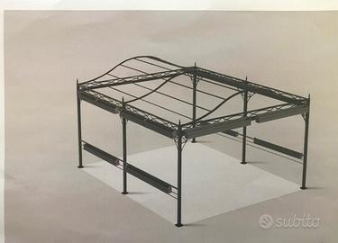 pergola per esterno 5 mt x 8 mt