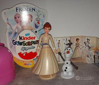 Anna e Olaf sorpresa Kinder Pasqua Frozen 2025