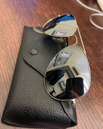 Chanel - Occhiali Da Sole Pilota - Argento Scuro Tartaruga Marrone Chanel Eyewear