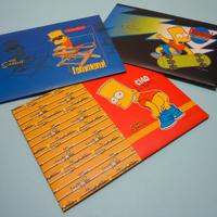 3 pacchi Carta da lettere Simpson anni 90 vintage