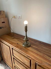 Lampada da tavolo ottone