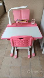 scrivania bambina banco scuola 
