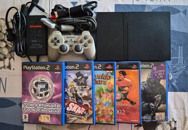 Ps2 Slim + 5 giochi