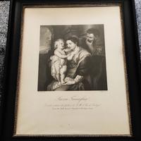 Riproduzione antica litografia di P. Paolo Rubens