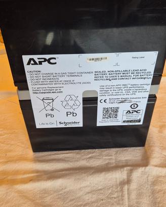 Batteria UPS APC RBC33 Originale 24V 9Ah SC1000I