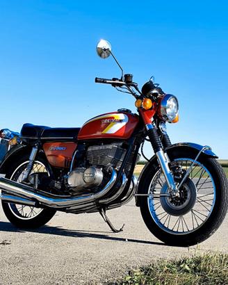 Suzuki GT 380 K, 1973, perfetto stato originale 