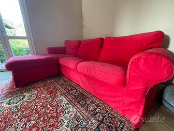 Ektorp Ikea - 3 posti con chaise-longue