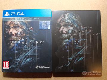 Giochi PS4: Death Stranding STEELBOOK Edition.
