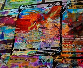 Pokémon GCC: carte rare V, VMAX, GX, EX altro