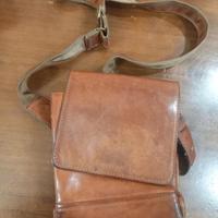 Borsello vero cuoio uomo